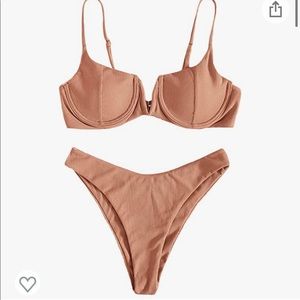 Tan bikini never worn